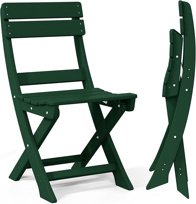Costaelm Outdoor Patio Modern Folding Dining Chair - Photo 7