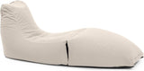 Jaxx Prado Outdoor Chaise Lounge, Pearl - Photo 1