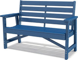 GREENVINES Outdoor Bench | 51.5’’ | HDPE | Garden Benches | Weatherproof - Photo 1