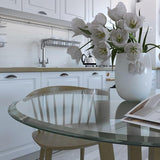 Royalty 42" Inch Round Tempered Glass Table Top – Clear Table Top Glass – Useful for Replacement, Tabletop Protector - Photo 8