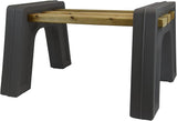 RTS Home Accents Custom Length Lightweight Indoor or Outdoor Backless Bench Ends, (Wood & Screws Sold Separately) - Photo 1