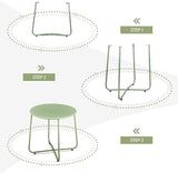 Outvita Indoor and Outdoor Side Table, Small Patio Side Table - Photo 7