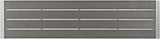Modway Shore Aluminum Outdoor Patio Bench in Silver Gray - Photo 5