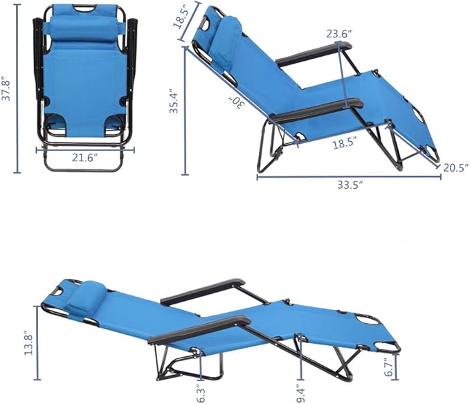 Indoor/Outdoor Stable Beach Chair - Photo 2