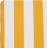 SAFAVIEH Outdoor Patio Furniture Collection – Callan Tan Rope & Yellow Stripe Cushion Lounger - Photo 10