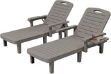 UDPATIO Outdoor Lounge Chair Set of 2 with Arms - Photo 1