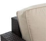 Serta Laguna Brown Resin Wicker Outdoor Patio Furniture Collection, Easy Assembly, Porch or Pool, Weather Resistant - Photo 3