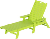 WestinTrends Malibu Poly Reclining Chaise Lounge Lime - Photo 8
