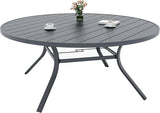 Outdoor Patio Round Dining Table - Photo 1