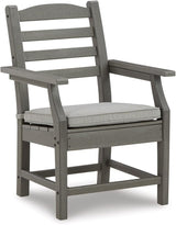 Signature Design by Ashley Visola Outdoor HDPE Dining Chair Set of 2, Durable and Weather Resistant HDPE Material - Photo 1