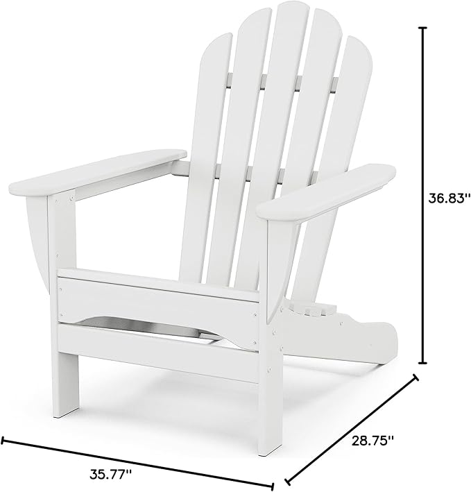 Trex Outdoor Furniture™ Monterey Bay Adirondack Chair in Classic White