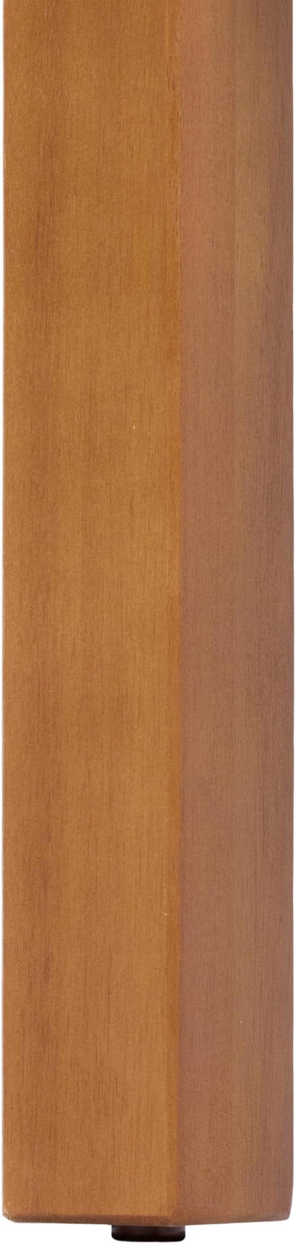 Christopher Knight Home Balew Acacia Wood Outdoor Bar Table, Wooden Patio Bar Height Table, Square Kitchen Coffee Bar Table, Patio Furniture Set, Teak