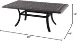 Darlee Series 88 Patio Coffee Table in Antique Bronze - Photo 2