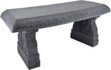 Arcadia Garden Products BE02 Fiberclay Garden, Outdoor Bench, Patio Seating for Front Porch Park Outside Furniture Decor - Photo 1