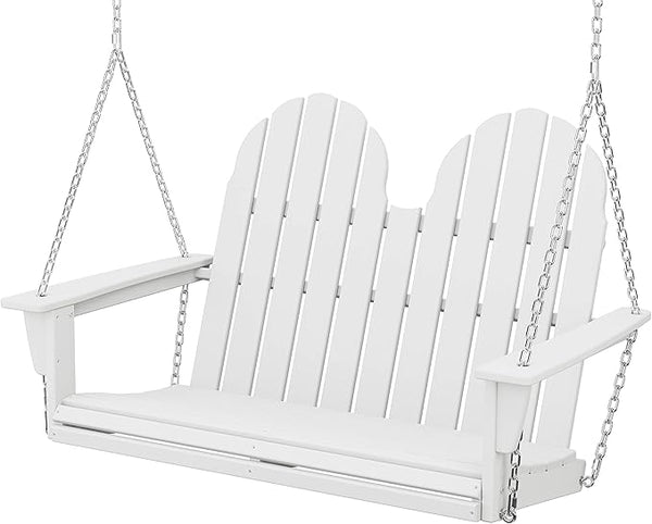 POLYWOOD® Vineyard Swing, White - Photo 1