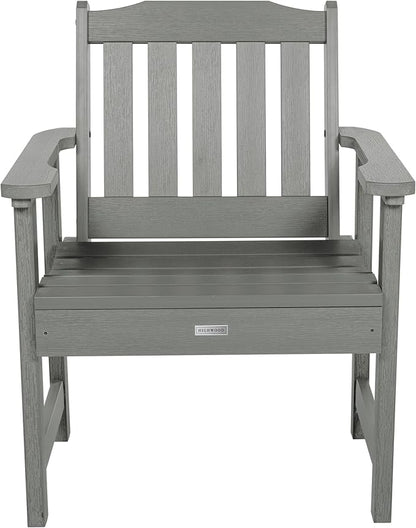 Highwood AD-CHGL1-CGE Lehigh Garden Chair, Coastal Teak