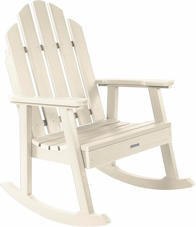 Highwood Classic Westport Garden Rocking Chair, Whitewash