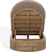 SAFAVIEH Couture Outdoor Patio Furniture Collection - Arielle Solid Wood Sun Lounger - Photo 9