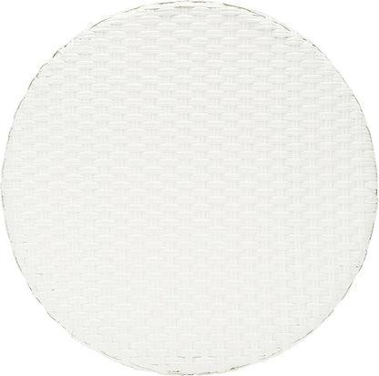 SAFAVIEH Outdoor Collection California White Bistro Table (Fully Assembled)