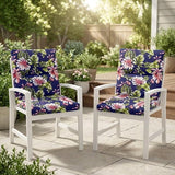 BrylaneHome Universal Chair Cushion - 45.75”L x 22”W x 2.75”H - Patio & Outdoor - Water - Photo 4