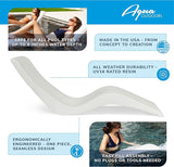 Aqua Outdoors - in-Pool Chaise Lounger - Inside Pool & Sun Shelf Lounge Chair - Designed for Water Depths Up to 9” - Photo 4