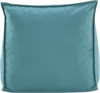 Christopher Knight Home Venny 48" L Outdoor Bean Bag Chair Set of 2, Fabric Bean Bag Chair for Adults and Kids, Indoor/Outdoor Sun Lounger, Patio Lounge Chair Set of 2, Teal