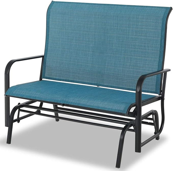 Sophia & William 2-Person Outdoor Glider Bench, Gliding Loveseat, Patio Glider Bench - Photo 1