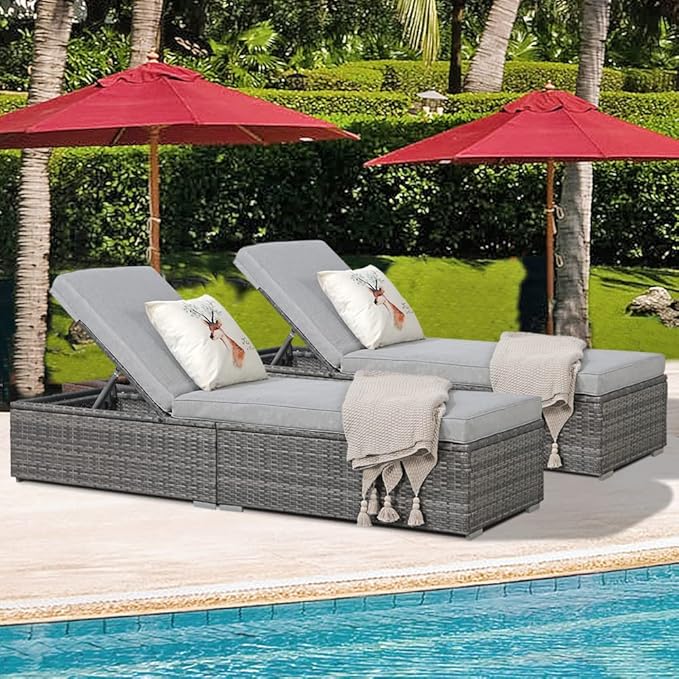 Patiorama Outdoor Patio Chaise Lounge Chair - Photo 3
