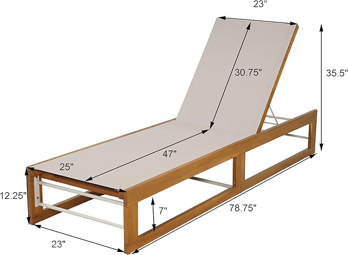 Christopher Knight Home Tristz Patio Chaise Lounge Chair Outdoor - Photo 2