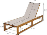 Christopher Knight Home Tristz Patio Chaise Lounge Chair Outdoor - Photo 2