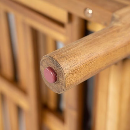 Christopher Knight Home Kanmy 76.8'' Acacia Wood Chaise Lounge Outdoor with Cushion, Patio Recliner Chair with 4-Position Adjustable Backrest, Sun Lounger with Wicker Accent, Light Grey + Natural