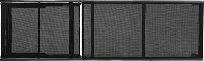 Christopher Knight Home Patio Chaise Lounges Set of 2, Aluminum Adjustable Lounge Seating, 5-Position Backrest Recliner, Mesh Design Chaise, Flat Tanning Chair for Poolside Balcony Backyard, Black