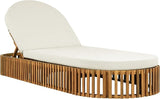 Christopher Knight Home Harl Acacia Wood Chaise Lounge Chair Outdoor with Cushion - Photo 7