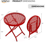 VINGLI Patio Folding Side Table - Photo 3