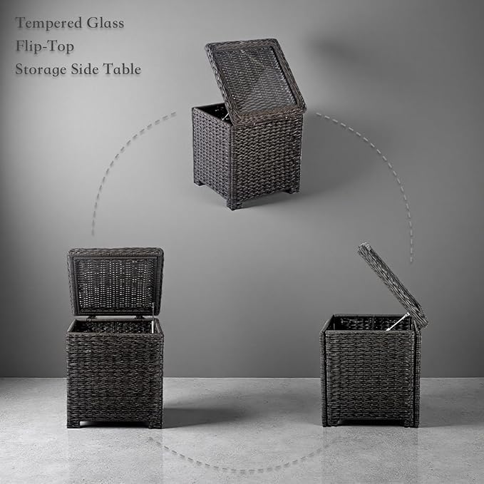 Classic Outdoor Storage Side Table - Photo 6