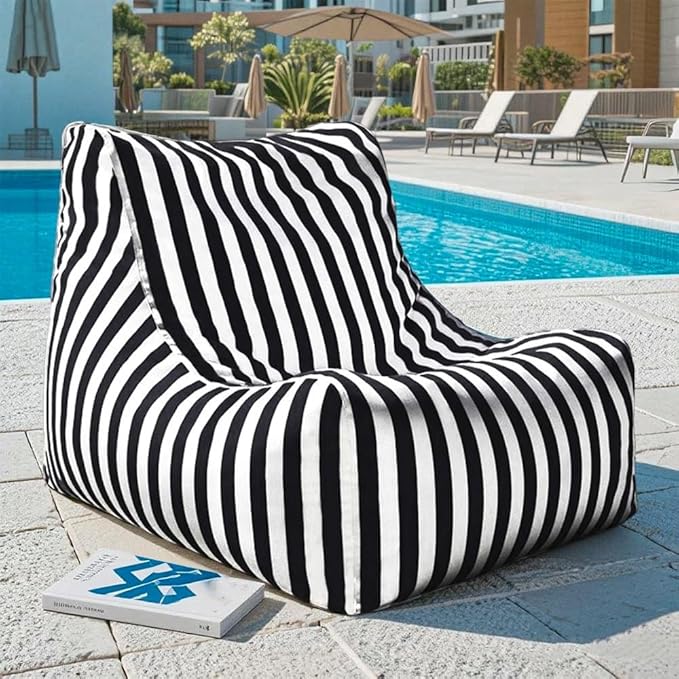 Floating Bean Bag For Pool No Fillers Outdoor Waterproof Bean Bag Lounge Chair Weather Resistant Patio And Poolside - Photo 1