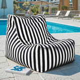 Floating Bean Bag For Pool No Fillers Outdoor Waterproof Bean Bag Lounge Chair Weather Resistant Patio And Poolside - Photo 1
