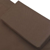 Double Chaise Lounge Outdoor with Adjustable Canopy and Pillow Extra Large Patio Hammock Bed Wheeled for Outside - Photo 6