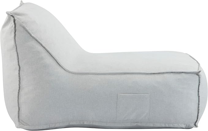 Christopher Knight Home Venny 48" L Outdoor Bean Bag Chair Set of 2, Fabric Bean Bag Chair for Adults and Kids - Photo 8