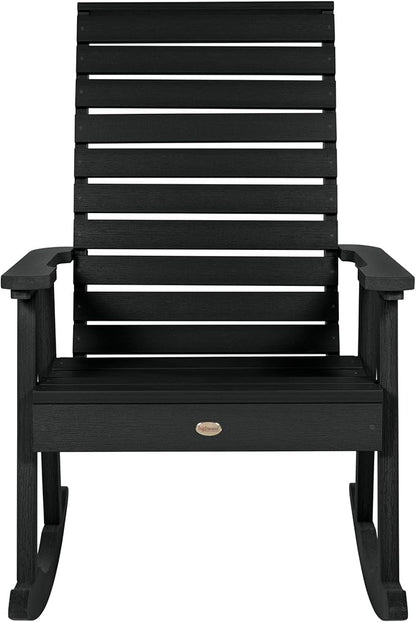 highwood Weatherly Rocking Chair, Black