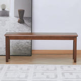 Outdoor indoor wood Bench, 47″Patio Garden, balcony, restaurant, canteen, refectory, entryway, kitchen, farmhouse - Photo 4