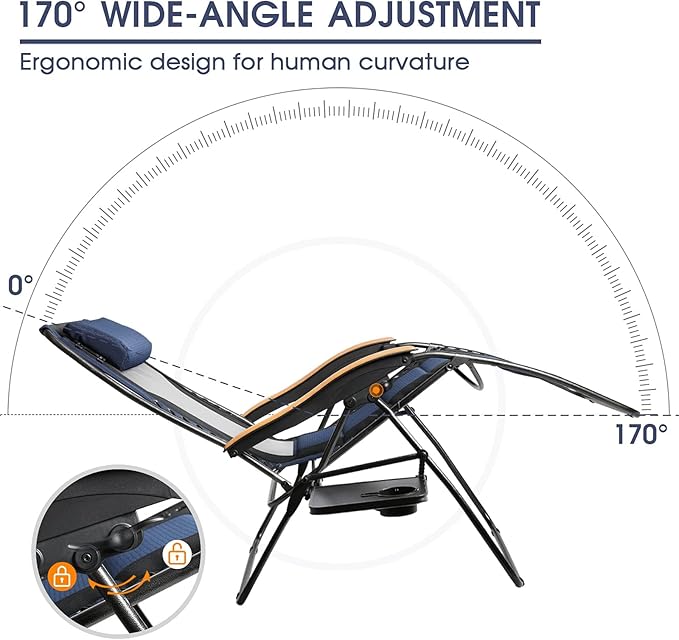 Portal Portable Zero Gravity Chair - Photo 6