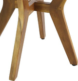 Christopher Knight Home Oprah Outdoor Side Table, Teak and Light Gray - Photo 7
