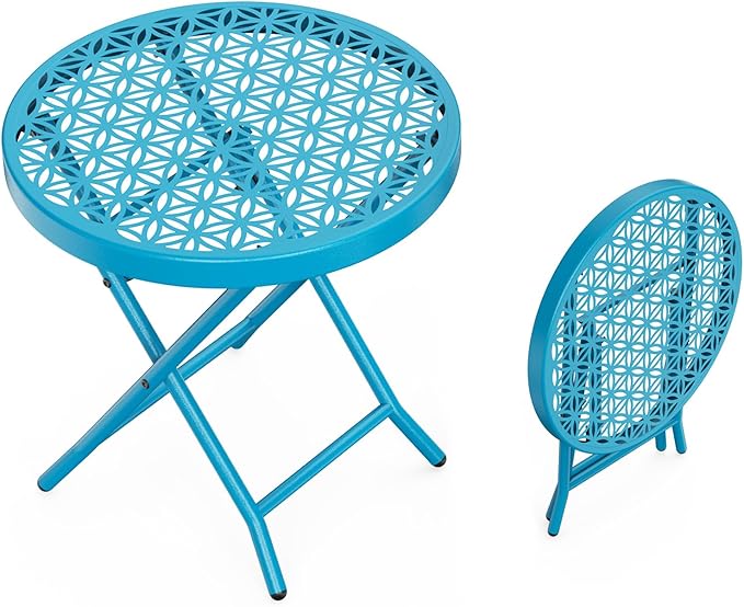 VINGLI Patio Folding Side Table - Photo 1