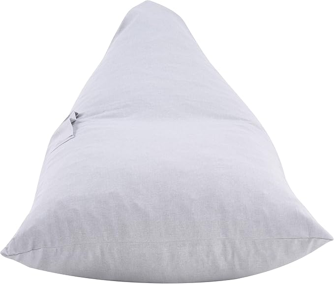 Christopher Knight Home Arlene Twist Outdoor Bean Bag Chair, Fabric Bean Bag Lounger for Adults and Kids - Photo 4