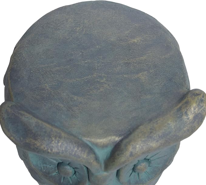 OWL Garden Stool, Plant Stool or OWL Table for Garden, Front Porch, Patio, Outside, Indoor, Lightweight Concrete - Photo 4