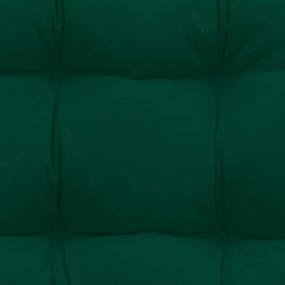 QILLOWAY Outdoor Patio Wicker Seat Cushions Group Loveseat/Two U-Shape/Two Lumbar Pillows for Patio Furniture,Wicker Loveseat,Bench,Porch,Settee of 5 (Mallard/Forest Green)
