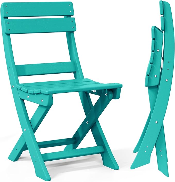 Costaelm Outdoor Patio Modern Folding Dining Chair - Photo 1