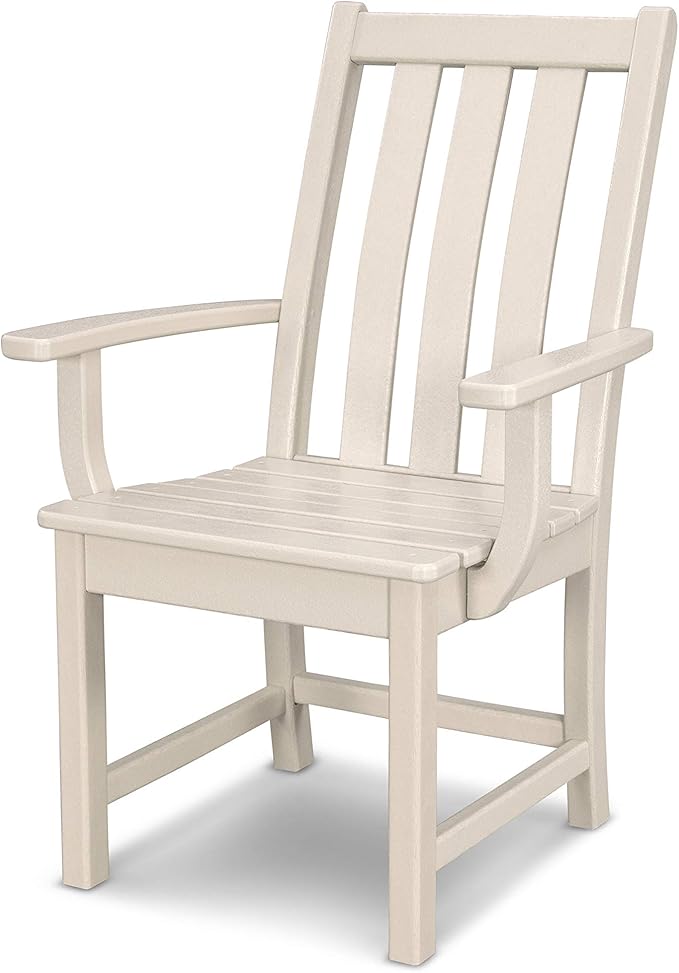 POLYWOOD Vineyard Dining Arm Chair (Sand)