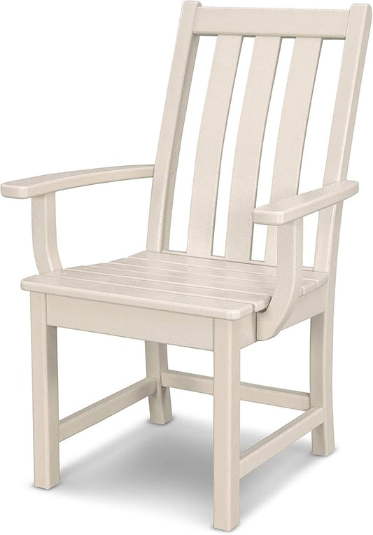 POLYWOOD Vineyard Dining Arm Chair (Sand)